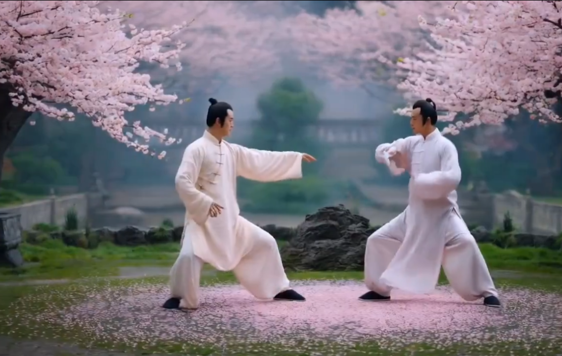 AI Kungfu Generator | Wu Shu video | kissing-ai.com